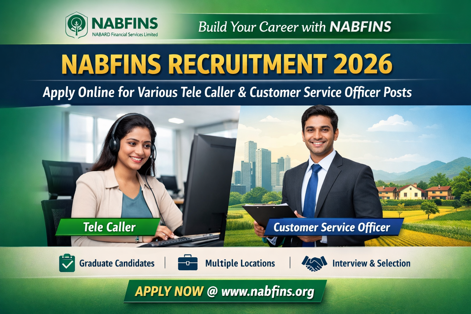 NABFINS Recruitment 2026