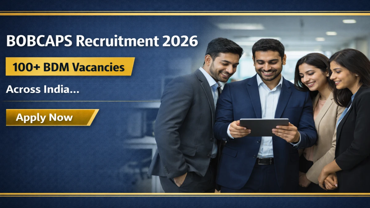 BOB Capital Markets Recruitment 2026