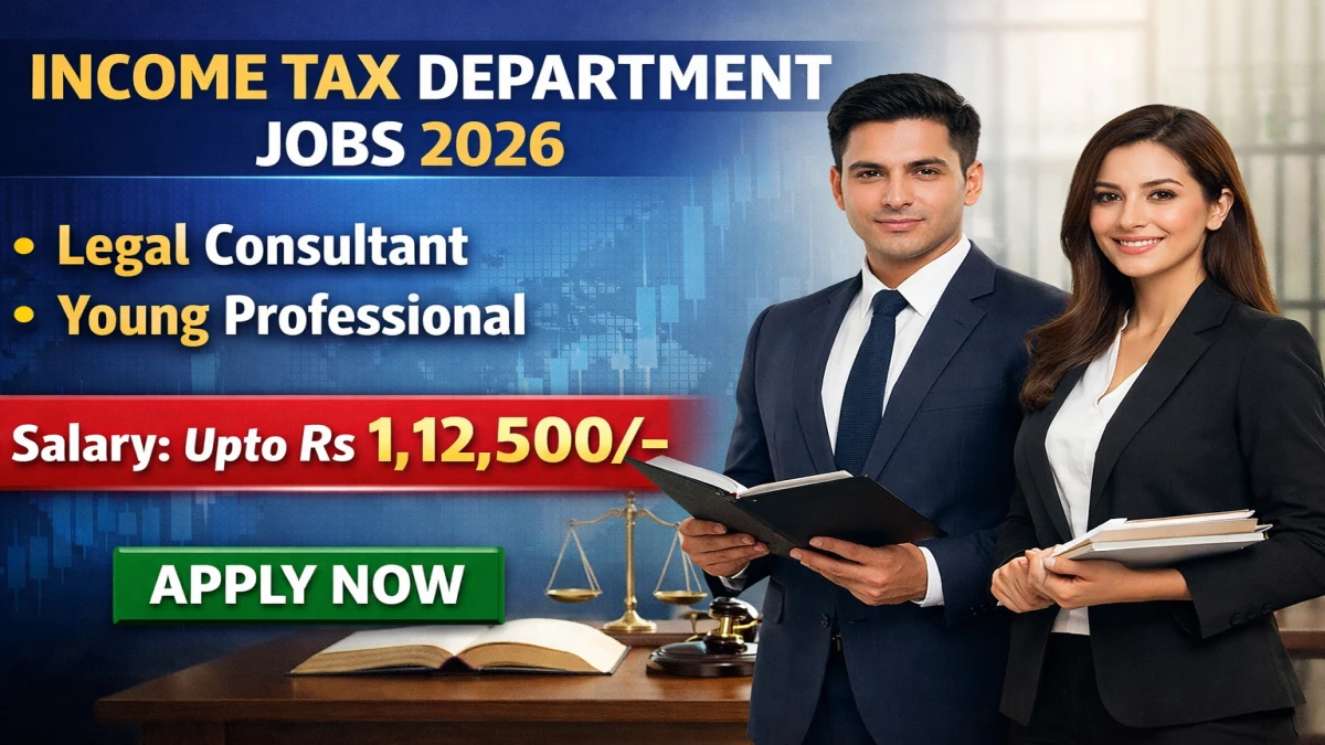 Income Tax Department Recruitment 2026