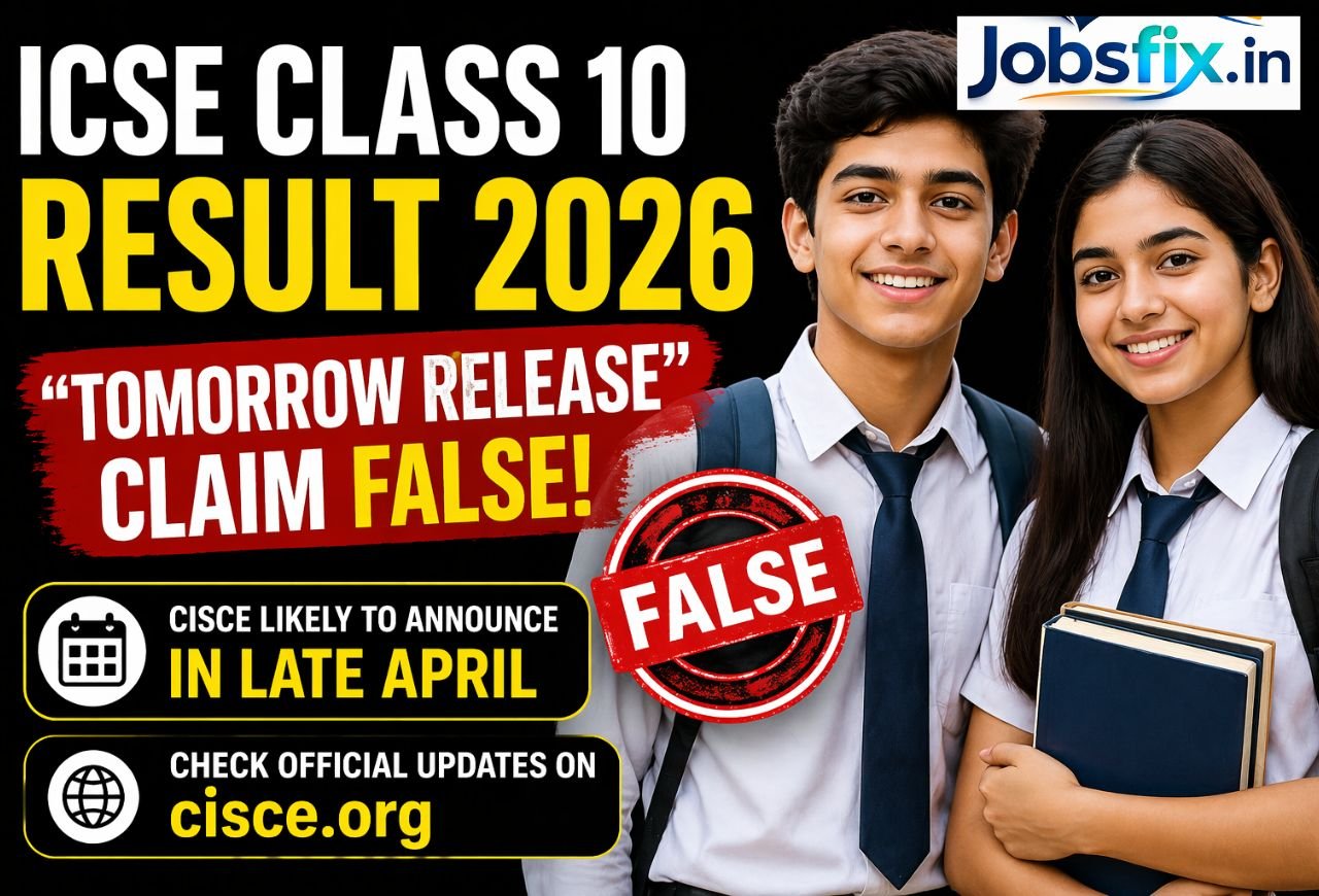 ICSE Class 10 Result 2026